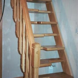 Carpintería Marjo escaleras con diseño